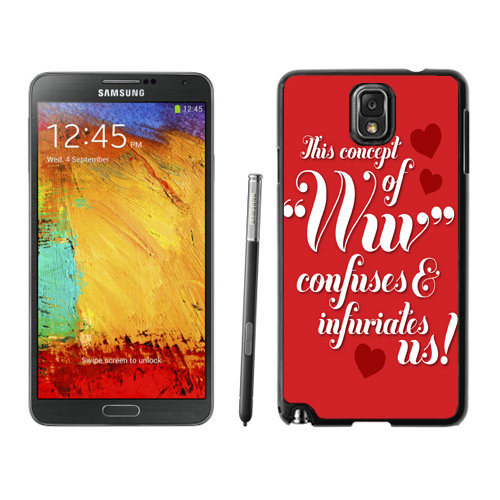 Valentine Bless Samsung Galaxy Note 3 Cases EDW